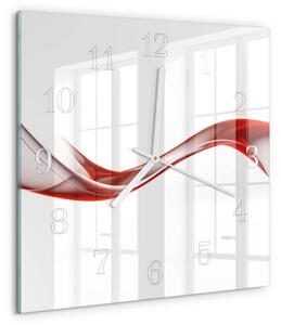 Skleněné hodiny Abstraktní čáry zskb-30x30-00082738