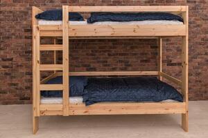 Goleto Patrová postel Pasadena 96 x 206 x 185 cm | masivní borovicové dřevo