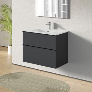 Koupelnová skříňka s umyvadlem LAVOA 80 cm - možnost volby barvy