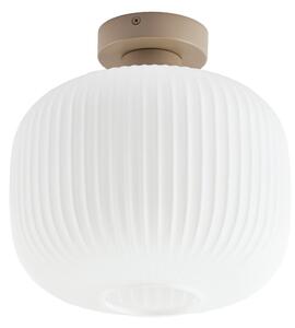 Stropní lampa NOLA, Evey, stmívatelné, Bílá, Obývací pokoj, Sklo, Skandinávský
