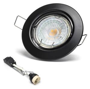 Aigostar - SADA 3x LED Podhledové svítidlo 1xGU10/4,5W/230V 3000K černá