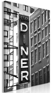 Obraz - New York Neon Sign (1 Part) Vertical