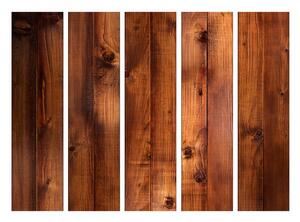 Murando DeLuxe Paraván třešňové dřevo Velikost: 225x172 cm