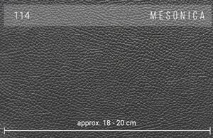 Tmavě šedá kožená rohová pohovka MESONICA Musso 328 cm
