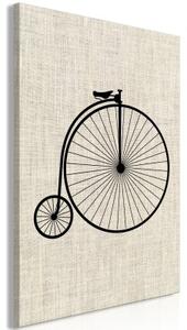 Obraz - Vintage Bicycle (1 Part) Vertical