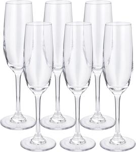 Silvercrest® Sada sklenic, 6dílná (sklenice na sekt) (100411837001)