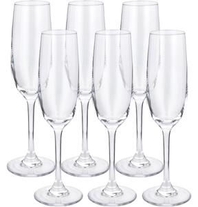 Silvercrest® Sada sklenic, 6dílná (sklenice na sekt) (100411837001)