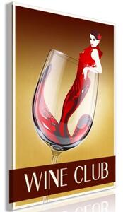 Obraz - Wine Club (1 Part) Vertical