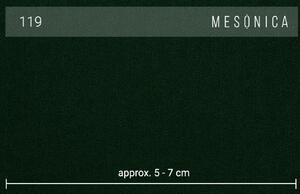 Tmavě zelená látková rohová rozkládací pohovka MESONICA Reco, Levá 254 cm