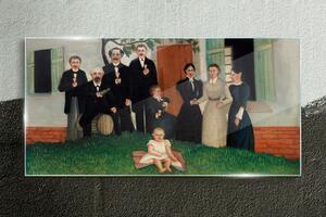 Obraz na skle Obraz na skle rodinné lidi