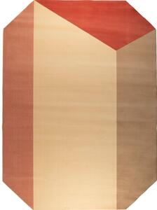Béžovo červený koberec ZUIVER HARMONY 160 x 230 cm