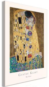 Obraz - Gustav Klimt - The Kiss (1 Part) Vertical