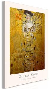 Obraz - Gustav Klimt - Portrait of Adele Bloch (1 Part) Vertical