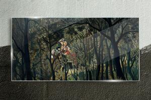 Obraz na skle Obraz na skle Zmírný les