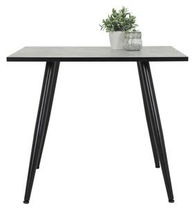 Jídelní stůl ALENA II T beton/černá
