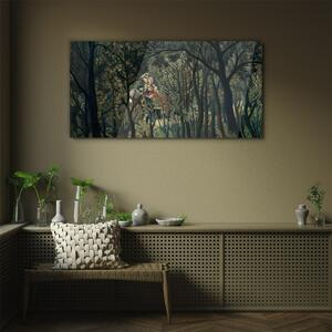 Obraz na skle Obraz na skle Zmírný les
