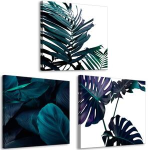 Obraz - Turquoise Nature (3 Parts)