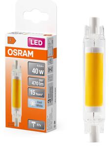 LED žárovka R7s 4.5W SLIM LINE, studená bílá