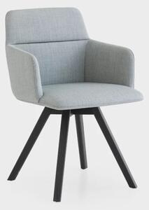 LAPALMA - Židle FOIL S590 s dřevěnou podnoží