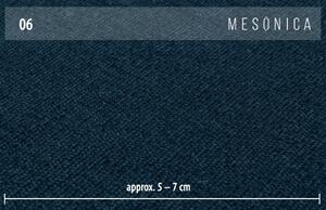 Tmavě tyrkysová rohová látková pohovka MESONICA Prado, pravá 315 cm