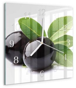 Skleněné hodiny Olivy zskb-30x30-00093648