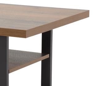 Konferenční stolek ANTON staré dřevo/černá