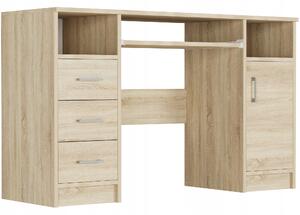 Obdélníkový psací stůl Framire 120 x 50 x 73 cm dub sonoma