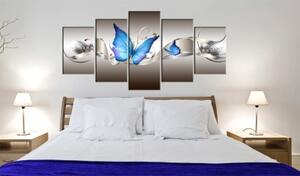 Obraz - Blue butterflies