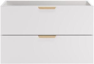 Comad Aster White skříňka 80x45.6x50 cm pod umyvadlo závěsná bílá ASTER WHITE 82-80-46-2S