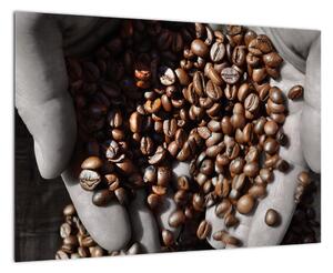 Kávová zrna - obraz