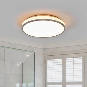 Stropní Lampa Lindby, Lyss, Bílá, Koupelna, Sklo, Moderní