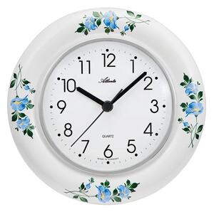 Designové kuchyňské keramické hodiny AT6016 Atlanta 22cm