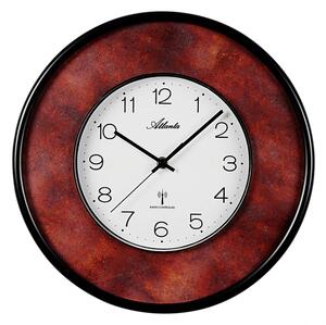 Designové nástěnné hodiny AT4540-18 Atlanta řízené signálem DCF 34cm