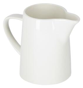 Kave Home Bílý porcelánový džbán na mléko LaForma Pierina