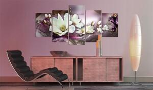 Obraz - Abstrakce s orchideami