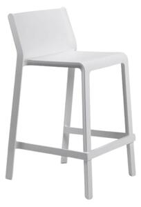 Nardi Bílá plastová barová židle Trill 65 cm