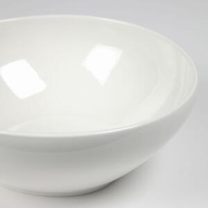 Bílá porcelánová miska Kave Home Pahi 24 cm