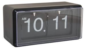 Designové nástěnné-stolní překlápěcí hodiny 6055BK Karlsson 20cm
