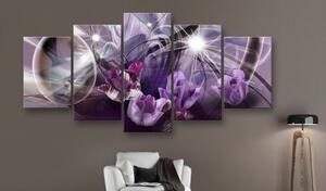 Obraz - Purple of tulips