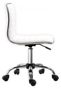 Goleto Pracovní - kosmetická židle Aurora | bílá