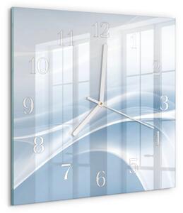 Skleněné hodiny Abstraktní čáry zskb-30x30-00082979