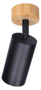 Brilagi - Bodové svítidlo SELE 1xGU10/30W/230V černá/dekor dubu