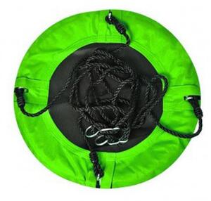 Závěsný kruh pro děti v zelené barvě