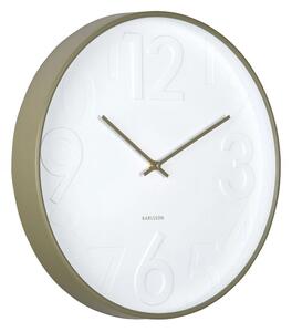 Designové nástěnné hodiny 6063GR Karlsson 40cm