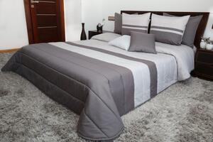 Luxusní přehozy na postel v šedých barvách Šířka: 200 cm | Délka: 220 cm