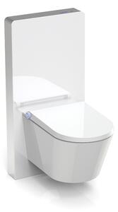 Kompletní WC balíček 36: základní sprchový klozet 1102 a bílý sanitární modul 805S se senzorem