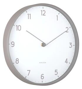 Designové nástěnné hodiny 6057GY Karlsson 30cm