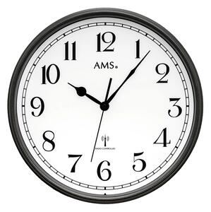 Designové nástěnné hodiny 5611 AMS řízené rádiovým signálem 37cm