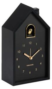 Stolní i nástěnný budík Karlsson 6077BK 20cm
