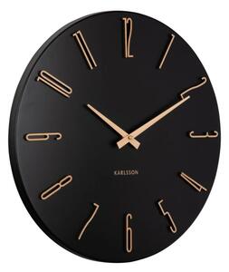 Designové nástěnné hodiny 6072BK Karlsson 40cm